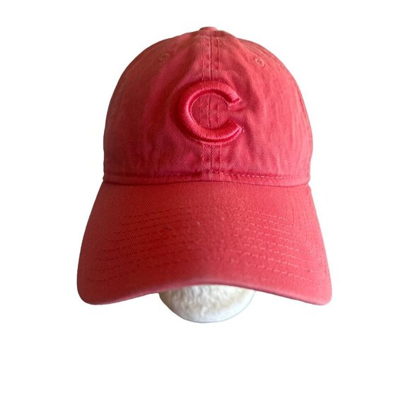 Cubs MLB Pink on Pink Embroidered C Hat Cap Adjustable - Picture 2 of 5